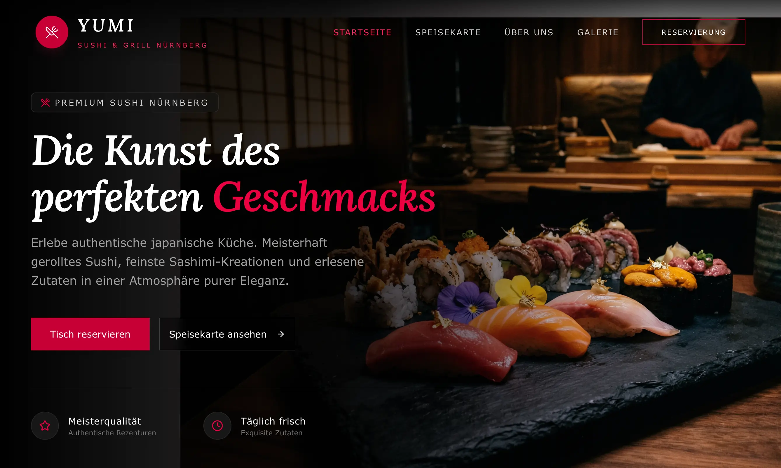 Sushi Website
